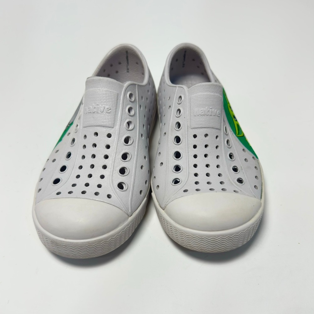 Native Jefferson Star Wars Mandalorian Grogu Grey EVA Slip On Shoes Kids 9C
